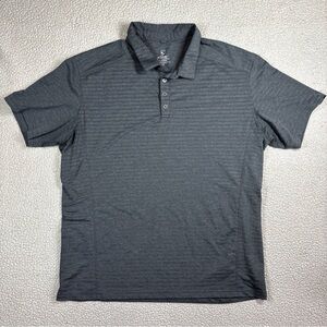 KÜHL Mens Dark Grey Performance Short Sleeve Outdoor Size XXL Golf Polo